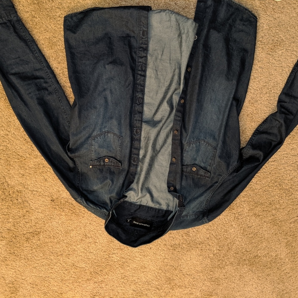 Calvin Klein long sleeve denim